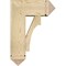 Ekena Millwork Westlake Arts and Crafts Rough Sawn Bracket w/ Offset Brace, Douglas Fir, 8"W x 18"D x 26"H BKT0806X18X26WTL03RDF - alternate 2